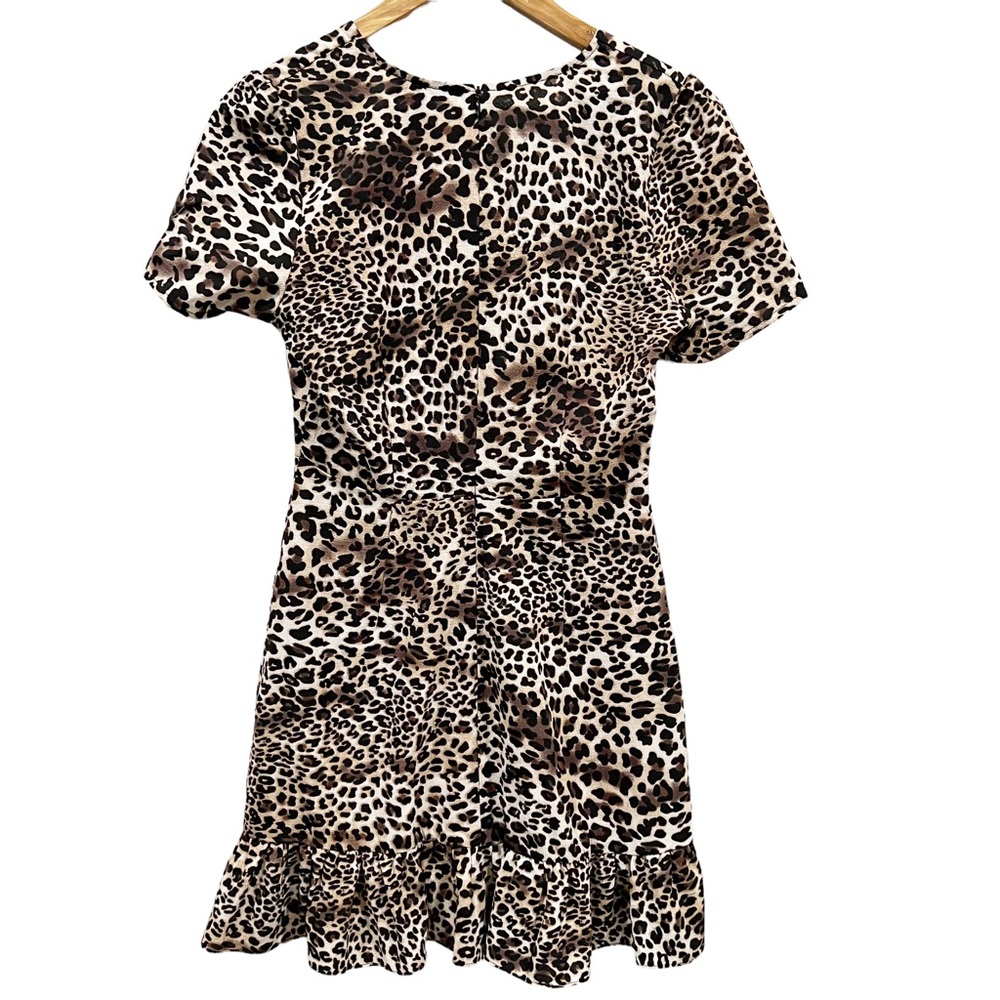 Lulu’s Coolest Cat Brown Leopard Print Mini Dress - Picture 7 of 8
